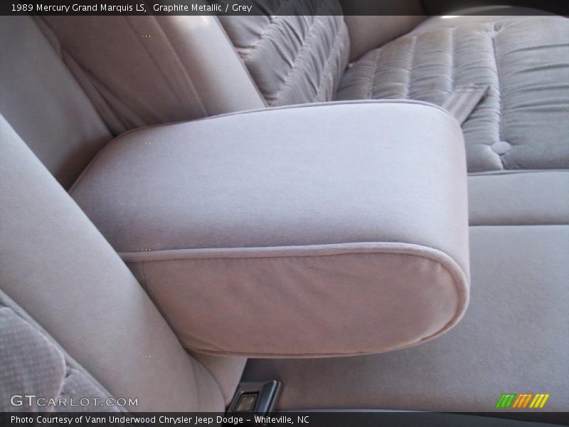 Graphite Metallic / Grey 1989 Mercury Grand Marquis LS