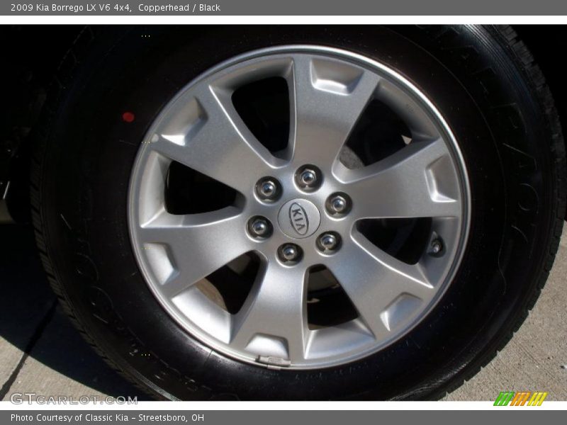 Copperhead / Black 2009 Kia Borrego LX V6 4x4