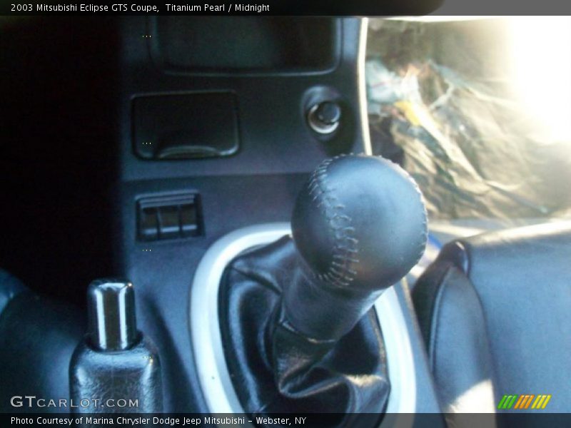 Titanium Pearl / Midnight 2003 Mitsubishi Eclipse GTS Coupe