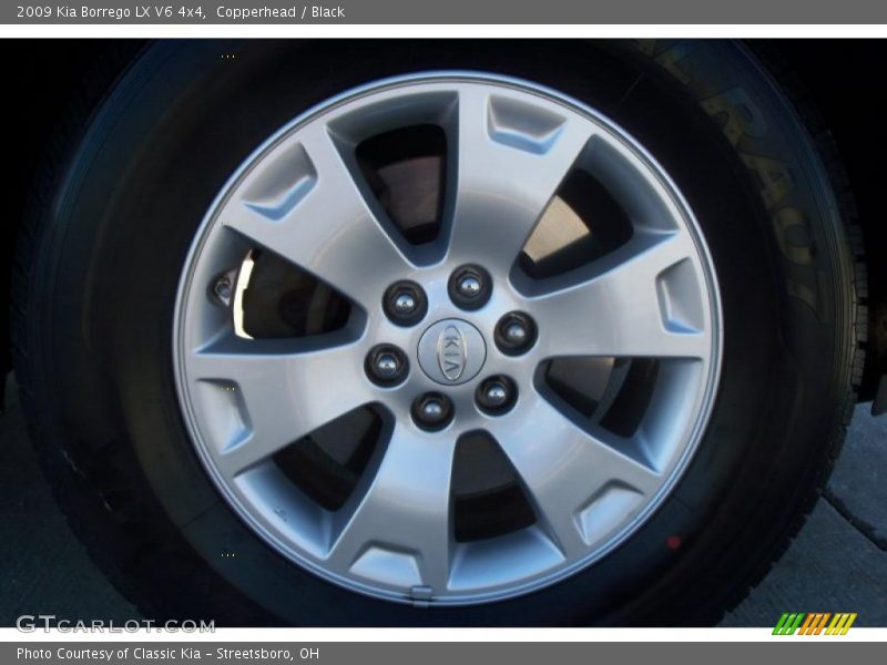 Copperhead / Black 2009 Kia Borrego LX V6 4x4