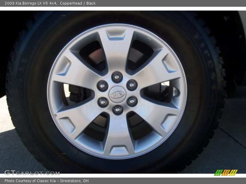Copperhead / Black 2009 Kia Borrego LX V6 4x4