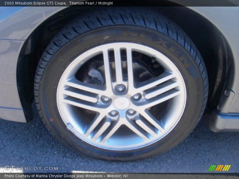 Titanium Pearl / Midnight 2003 Mitsubishi Eclipse GTS Coupe