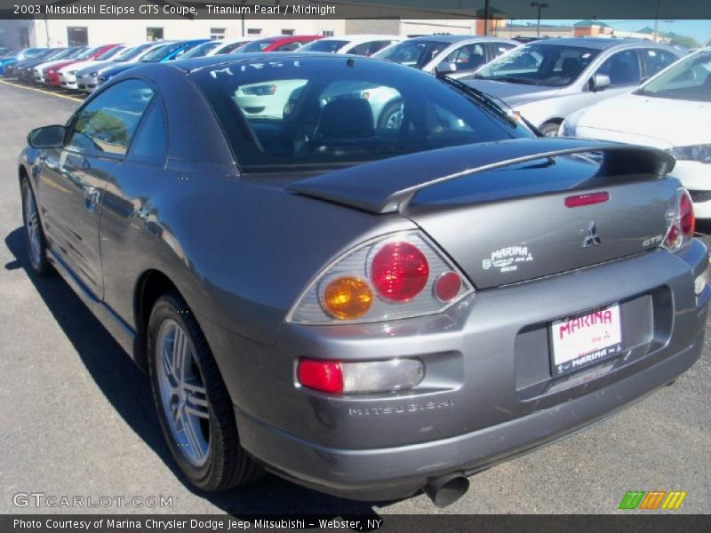 Titanium Pearl / Midnight 2003 Mitsubishi Eclipse GTS Coupe