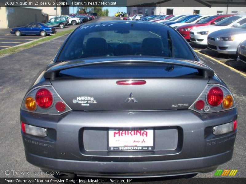 Titanium Pearl / Midnight 2003 Mitsubishi Eclipse GTS Coupe