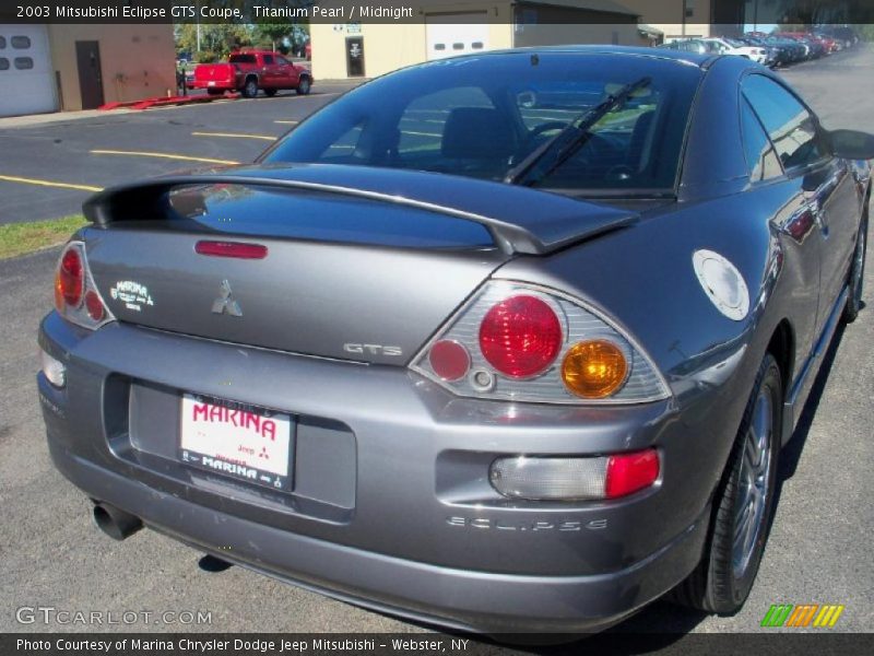 Titanium Pearl / Midnight 2003 Mitsubishi Eclipse GTS Coupe