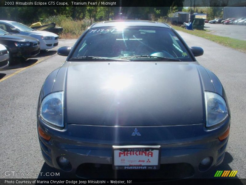 Titanium Pearl / Midnight 2003 Mitsubishi Eclipse GTS Coupe