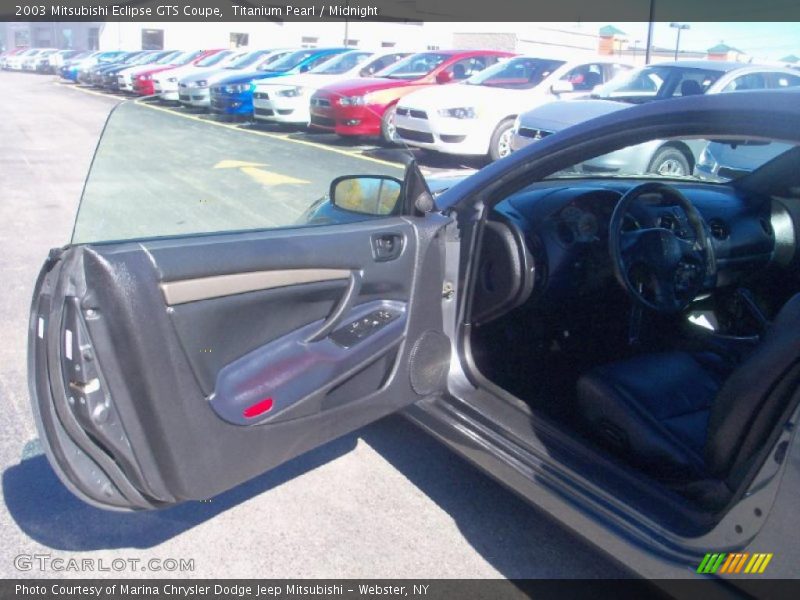 Titanium Pearl / Midnight 2003 Mitsubishi Eclipse GTS Coupe