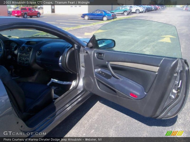 Titanium Pearl / Midnight 2003 Mitsubishi Eclipse GTS Coupe