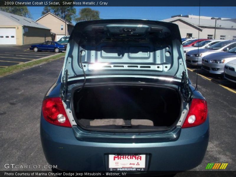 Silver Moss Metallic / Gray 2009 Chevrolet Cobalt LS Sedan