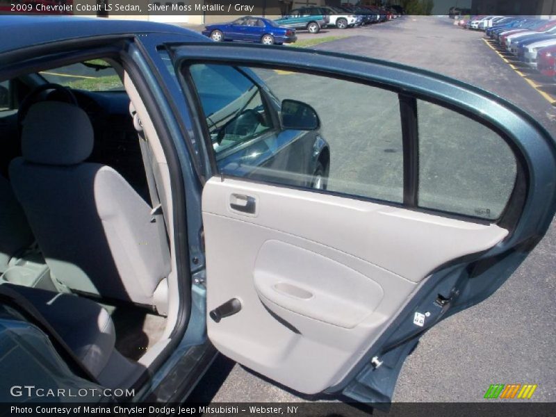 Silver Moss Metallic / Gray 2009 Chevrolet Cobalt LS Sedan