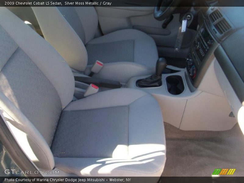 Silver Moss Metallic / Gray 2009 Chevrolet Cobalt LS Sedan