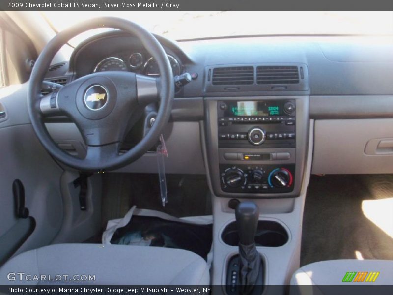 Silver Moss Metallic / Gray 2009 Chevrolet Cobalt LS Sedan