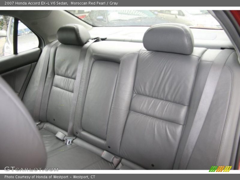  2007 Accord EX-L V6 Sedan Gray Interior