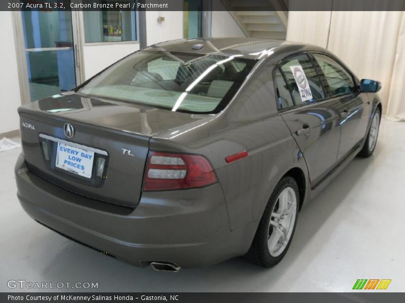 Carbon Bronze Pearl / Parchment 2007 Acura TL 3.2