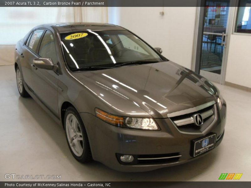 Carbon Bronze Pearl / Parchment 2007 Acura TL 3.2