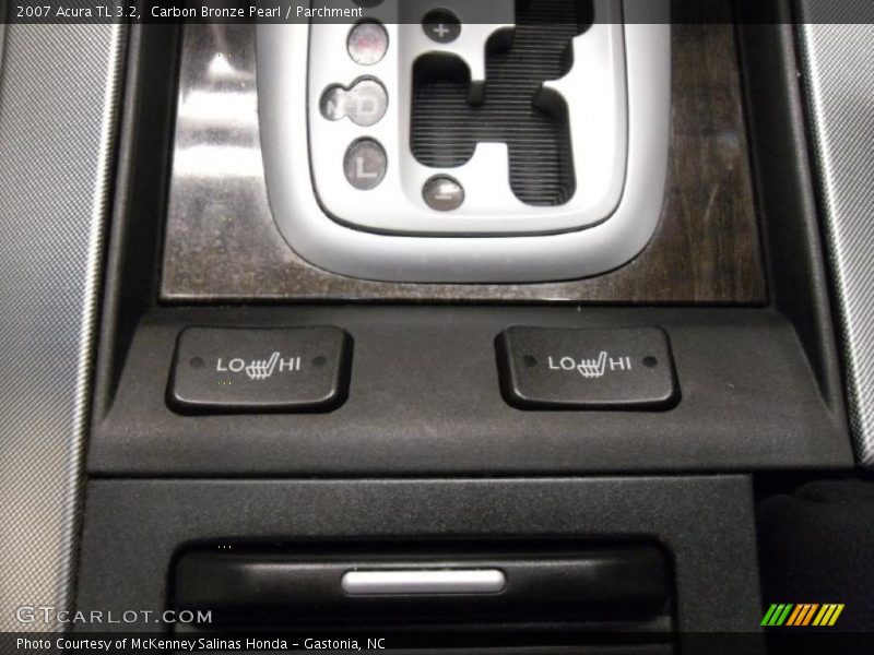 Carbon Bronze Pearl / Parchment 2007 Acura TL 3.2