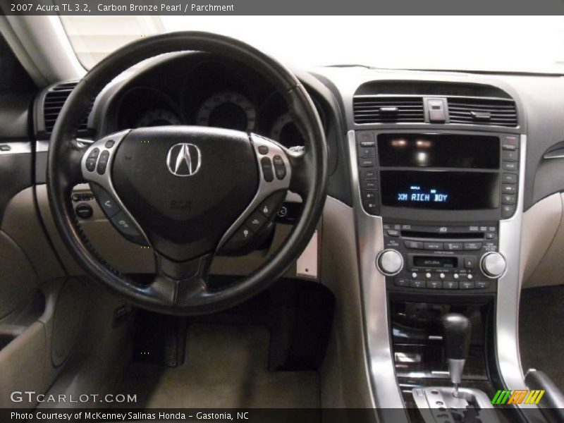 Carbon Bronze Pearl / Parchment 2007 Acura TL 3.2