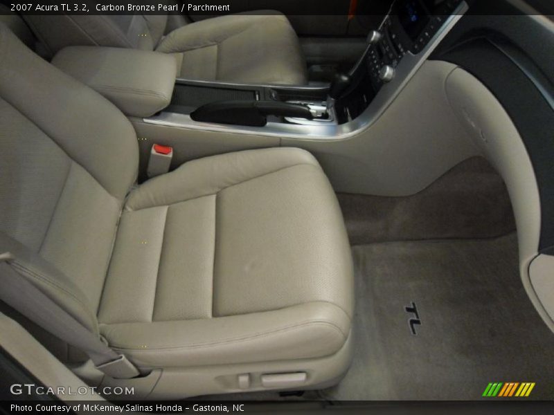 Carbon Bronze Pearl / Parchment 2007 Acura TL 3.2
