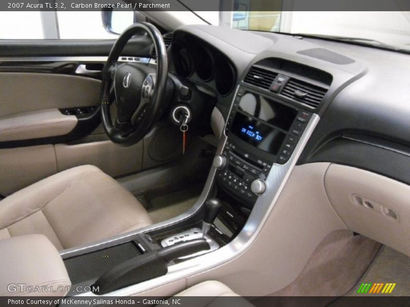 Carbon Bronze Pearl / Parchment 2007 Acura TL 3.2