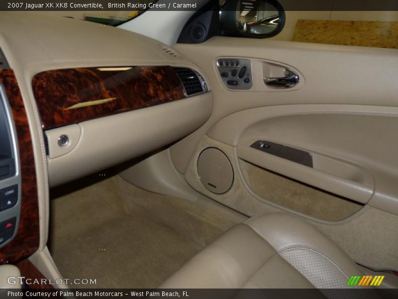 British Racing Green / Caramel 2007 Jaguar XK XK8 Convertible