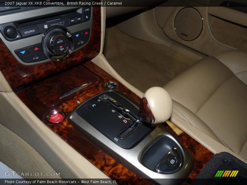 British Racing Green / Caramel 2007 Jaguar XK XK8 Convertible