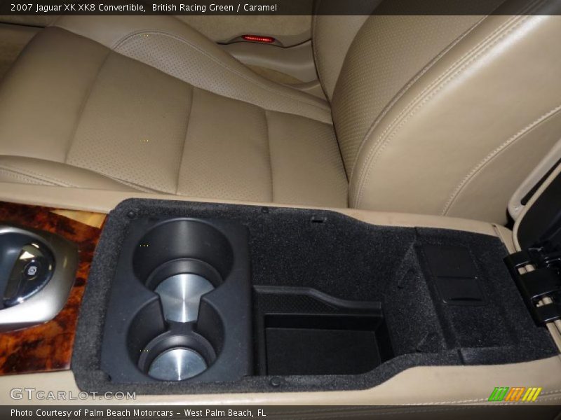 British Racing Green / Caramel 2007 Jaguar XK XK8 Convertible
