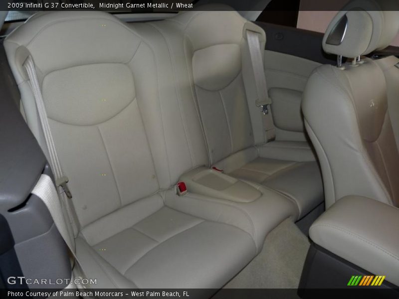  2009 G 37 Convertible Wheat Interior