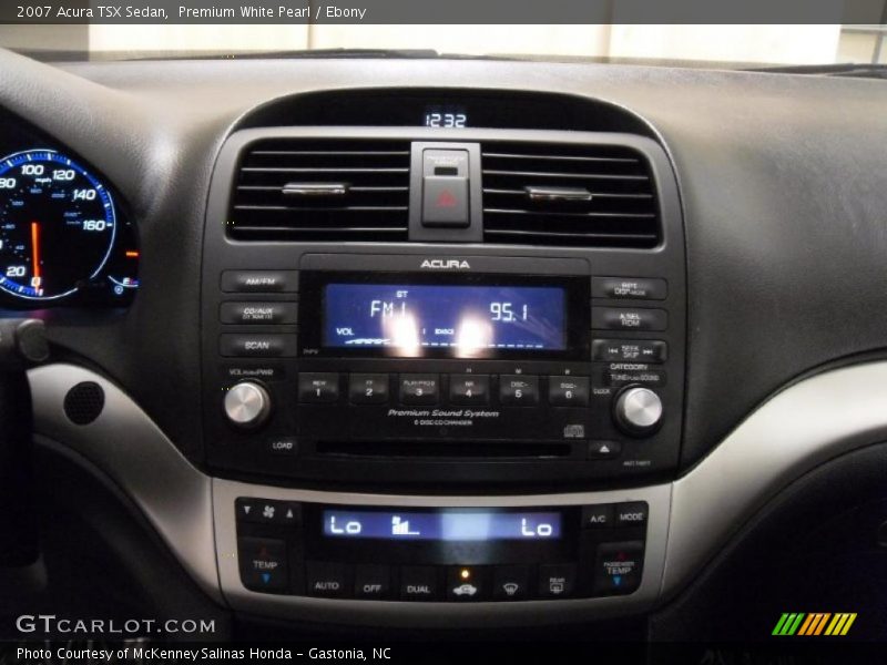 Premium White Pearl / Ebony 2007 Acura TSX Sedan