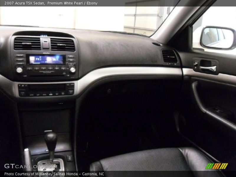 Premium White Pearl / Ebony 2007 Acura TSX Sedan