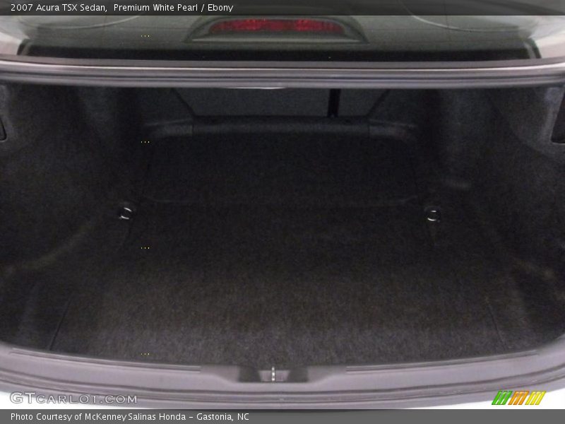 Premium White Pearl / Ebony 2007 Acura TSX Sedan