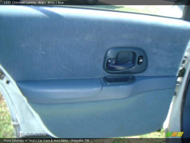 Bright White / Blue 1995 Chevrolet Lumina