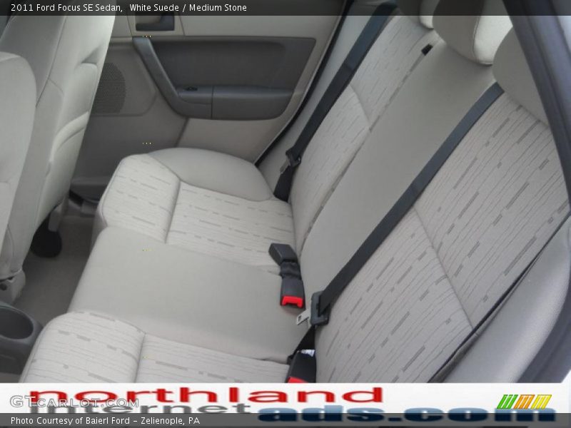 White Suede / Medium Stone 2011 Ford Focus SE Sedan