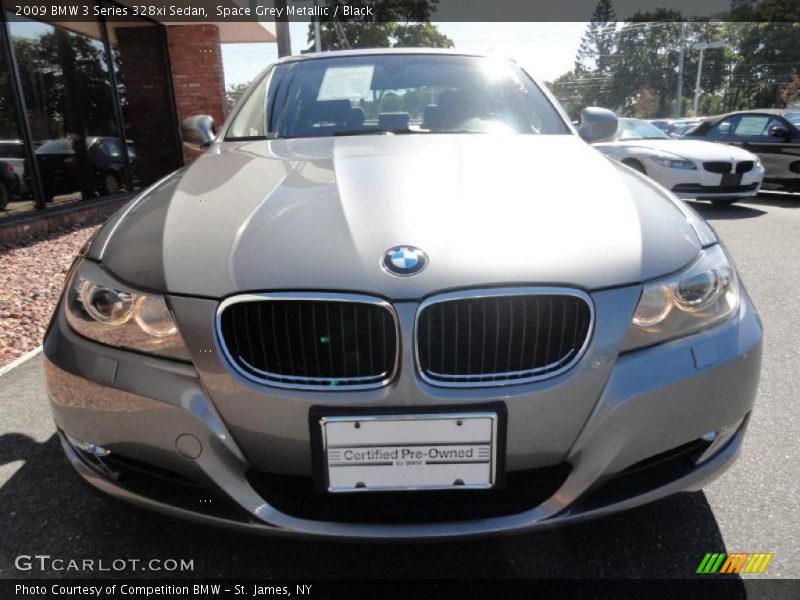 Space Grey Metallic / Black 2009 BMW 3 Series 328xi Sedan