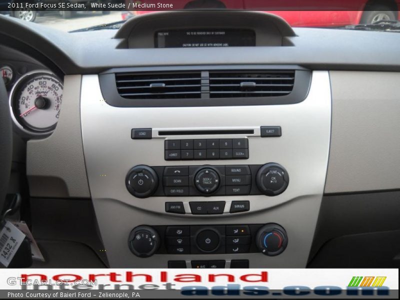 White Suede / Medium Stone 2011 Ford Focus SE Sedan