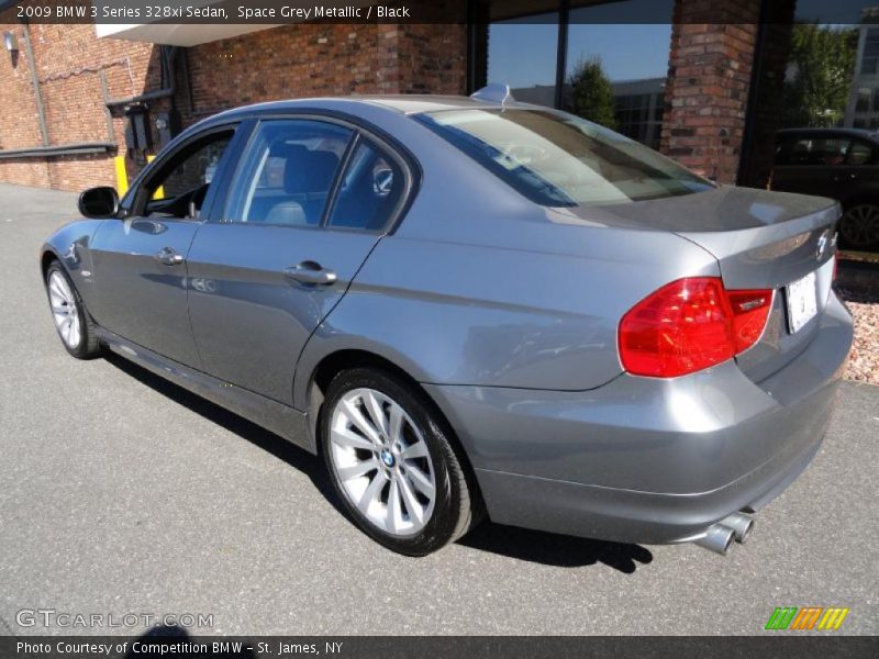 Space Grey Metallic / Black 2009 BMW 3 Series 328xi Sedan