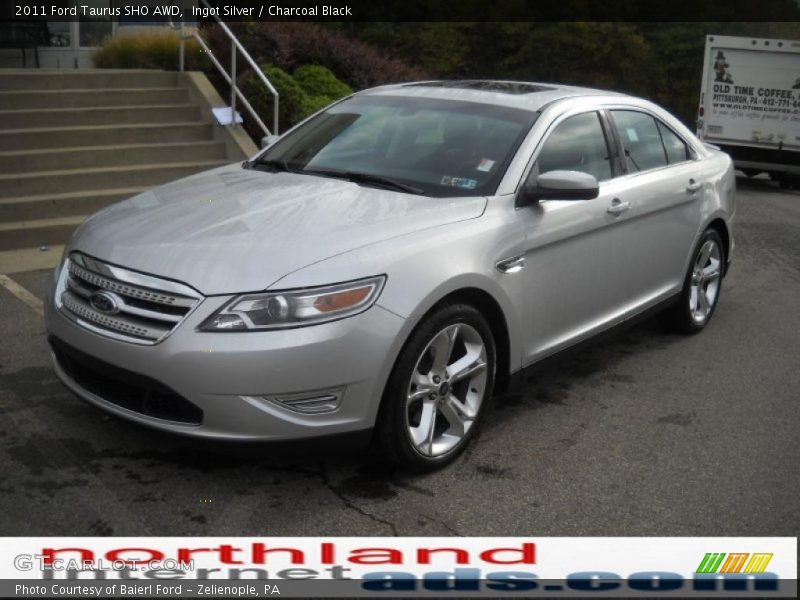 Ingot Silver / Charcoal Black 2011 Ford Taurus SHO AWD