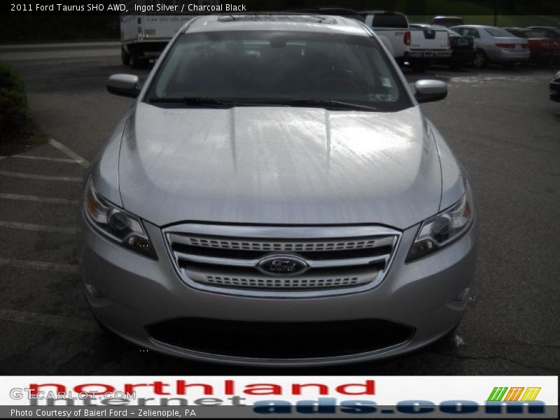 Ingot Silver / Charcoal Black 2011 Ford Taurus SHO AWD