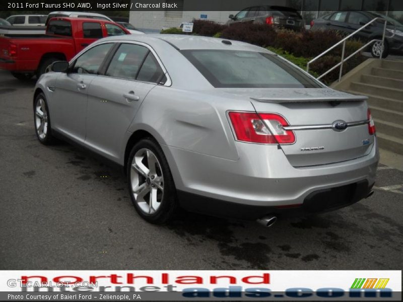 Ingot Silver / Charcoal Black 2011 Ford Taurus SHO AWD