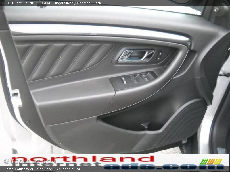 Ingot Silver / Charcoal Black 2011 Ford Taurus SHO AWD