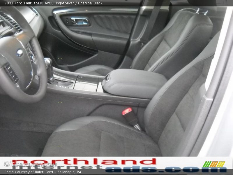Ingot Silver / Charcoal Black 2011 Ford Taurus SHO AWD