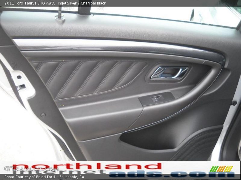Ingot Silver / Charcoal Black 2011 Ford Taurus SHO AWD