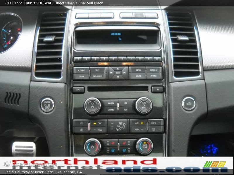 Ingot Silver / Charcoal Black 2011 Ford Taurus SHO AWD