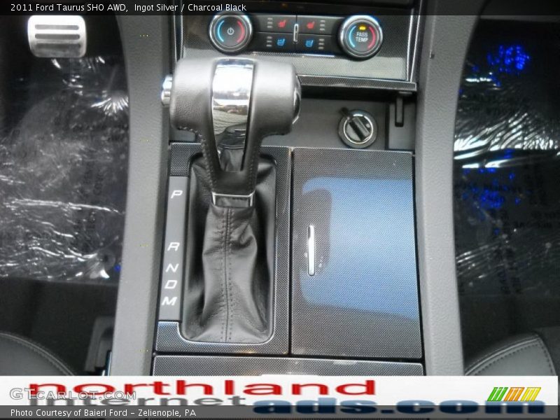 Ingot Silver / Charcoal Black 2011 Ford Taurus SHO AWD