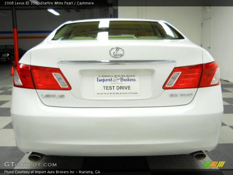 Starfire White Pearl / Cashmere 2008 Lexus ES 350