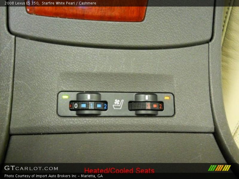 Starfire White Pearl / Cashmere 2008 Lexus ES 350