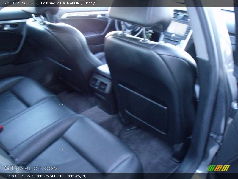 Polished Metal Metallic / Ebony 2008 Acura TL 3.2