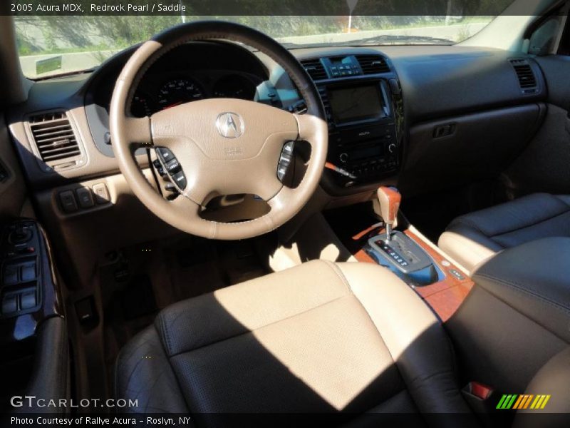 Redrock Pearl / Saddle 2005 Acura MDX