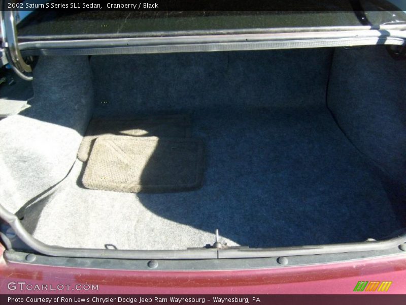 Cranberry / Black 2002 Saturn S Series SL1 Sedan