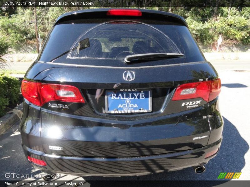 Nighthawk Black Pearl / Ebony 2008 Acura RDX
