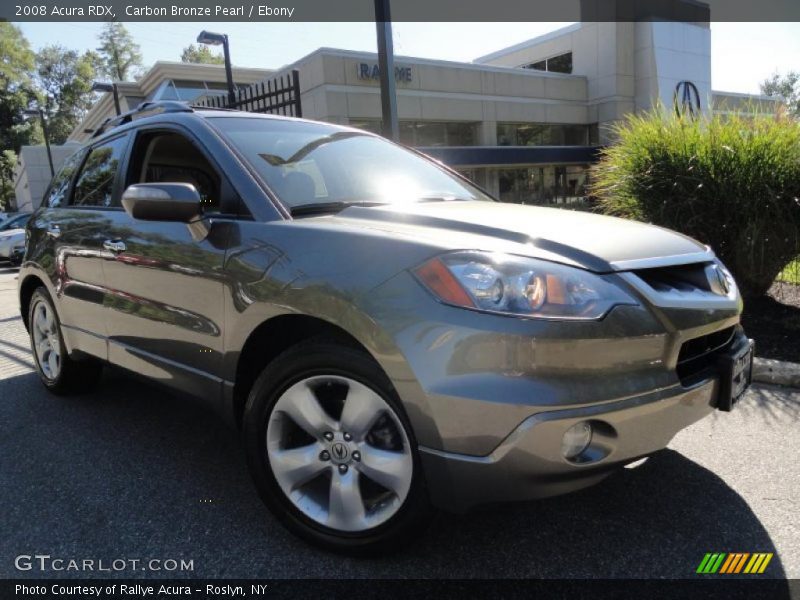 Carbon Bronze Pearl / Ebony 2008 Acura RDX